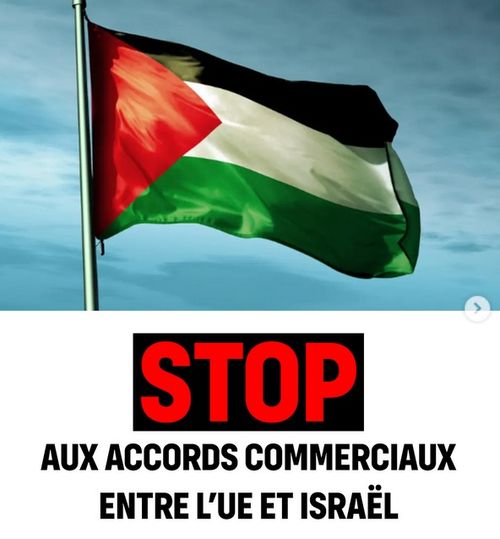 MANIFESTATION de soutien aux palestiniens