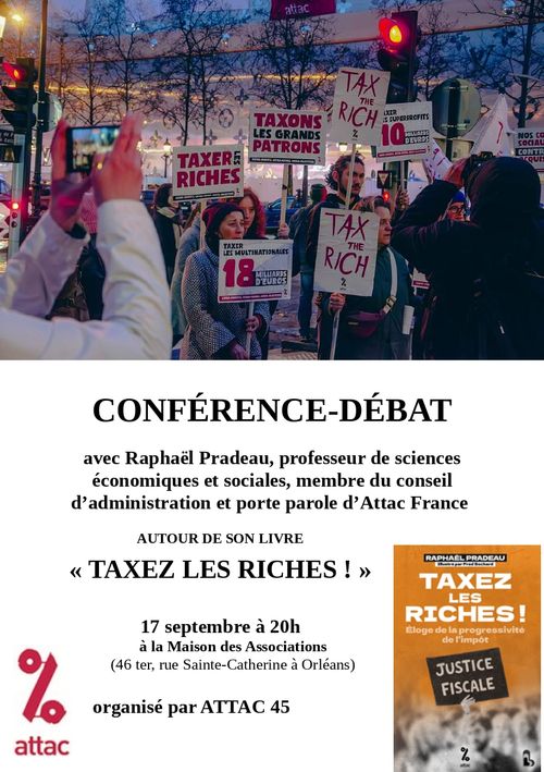 CONFERENCE débat Taxez les riches !