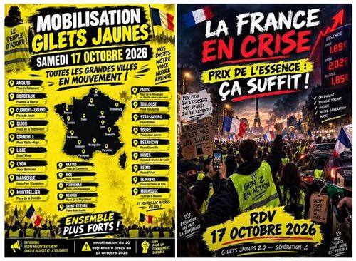 MANIFESTATION Gilets jaunes, Gen Z