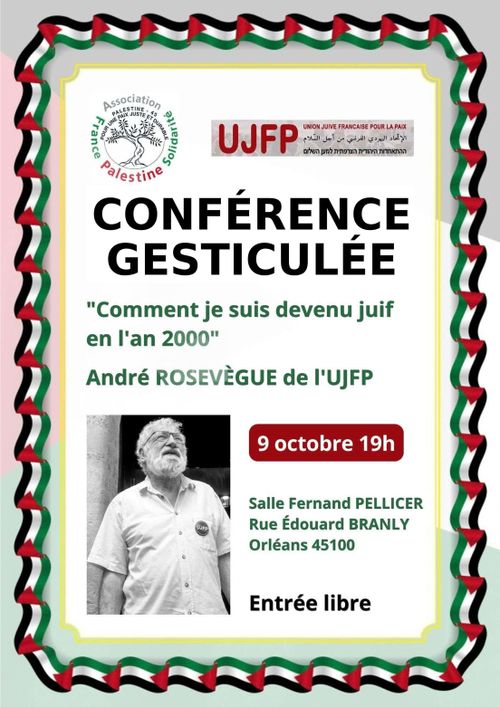 CONFERENCE gesticulée Comment je suis devenu juif en l'an 2000