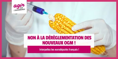 NON, C'EST NON pour les nouveaux OGM
