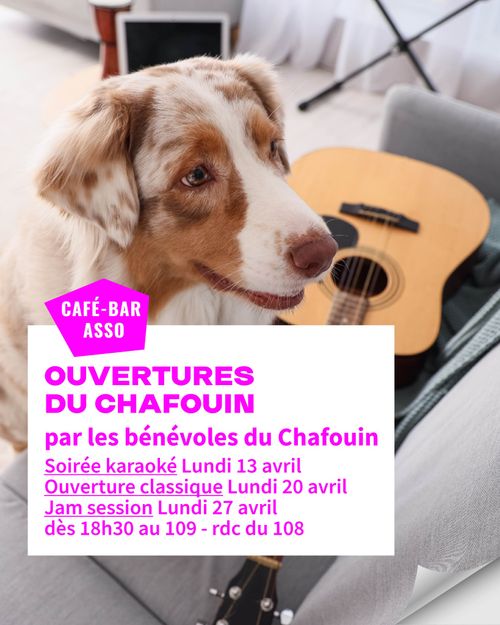 OUVERTURE bar associatif Le Chafouin