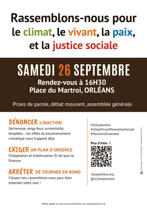 MARCHE pour le climat, la paix et les solidarités