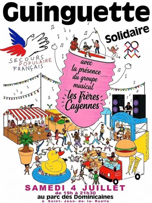GUINGUETTE solidaire du Secours Populaire