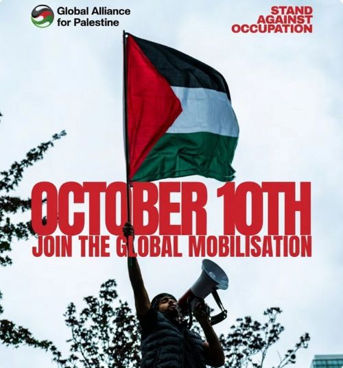 MOBILISATION internationale contre l'occupation de la Palestine