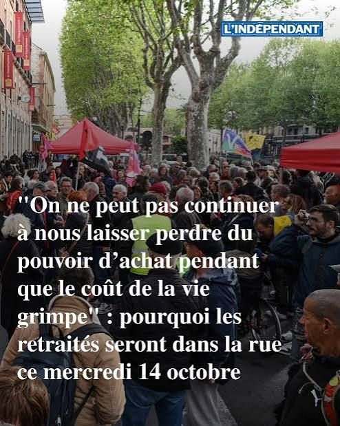 MANIFESTATIONS des retraités