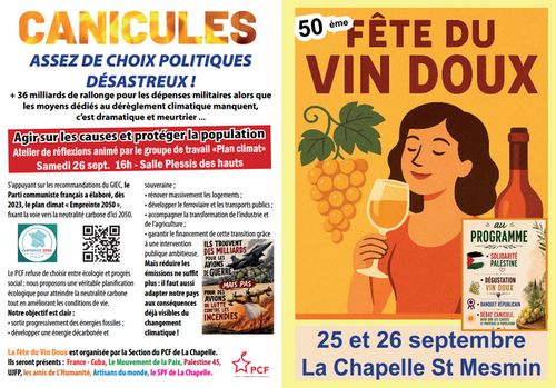 FETE du vin doux