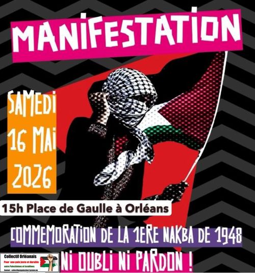MANIFESTATION commémoration de la Nakba
