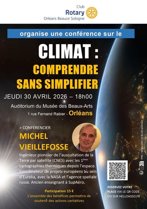 CONFERENCE Climat, comprendre sans simplifier
