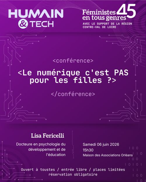 Le numérique c'est PAS pour les filles ?