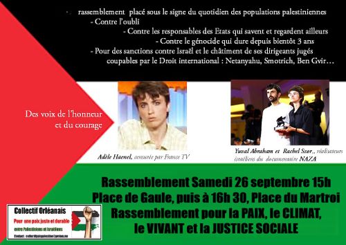 MANIFESTATION pour la Palestine