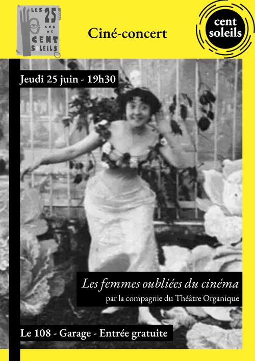 Ciné-concert : Les femmes oubliées du cinéma