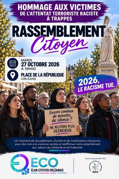 HOMMAGE aux victimes des attentats racistes