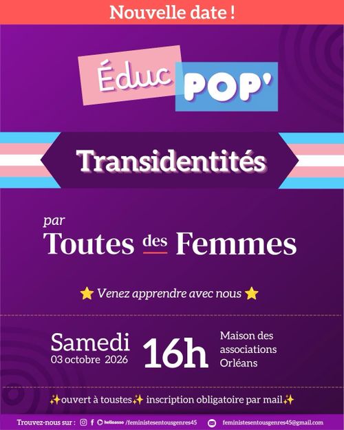 Education populaire sur la transidentité