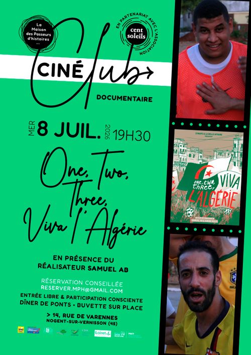 Projection One, two, three, Viva l'Algérie