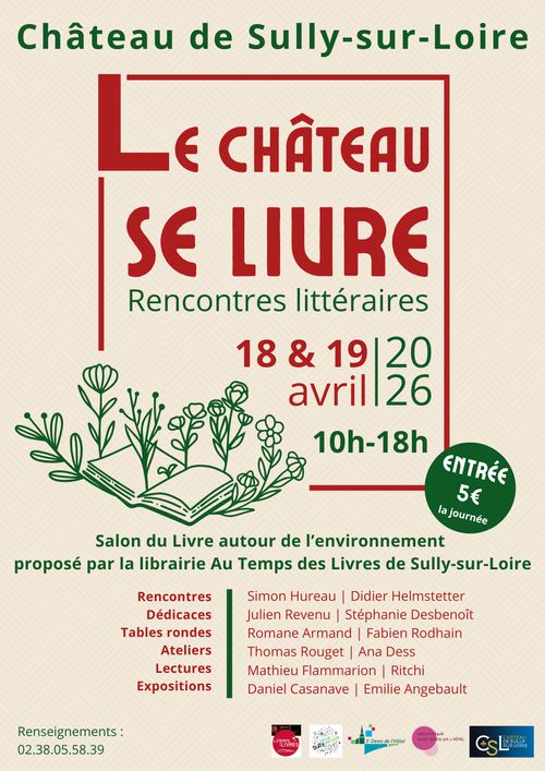 Le château se livre : rencontres littéraires